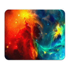 Коврик прямоугольный с принтом Atlantis nebula в Петрозаводске, натуральный каучук | размер 230 х 185 мм; запечатка лицевой стороны | вселенная | звезды | космос