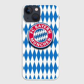 Чехол для iPhone 13 mini с принтом Бавария в Петрозаводске,  |  | bayern | munchen | бавария | мюнхен | фк | фк бавария | футбол