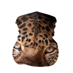 Бандана-труба 3D с принтом Леопард в Петрозаводске, 100% полиэстер, ткань с особыми свойствами — Activecool | плотность 150‒180 г/м2; хорошо тянется, но сохраняет форму | гепард | грация | дикая кошка | добыча | животные | леопард | ловкость | опасность | пятна | хищник | ягуар