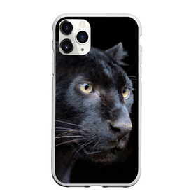 Чехол для iPhone 11 Pro Max матовый с принтом Пантера в Петрозаводске, Силикон |  | дикая кошка | добыча | животные | ловкость | охота | пантера | сила | скорость | смекалка | хитрость | хищник
