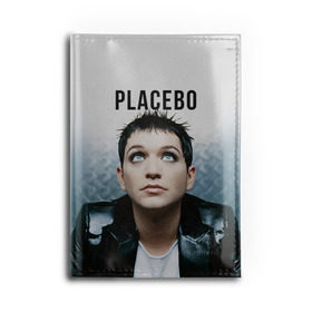 Обложка для автодокументов с принтом Плацебо в Петрозаводске, натуральная кожа |  размер 19,9*13 см; внутри 4 больших “конверта” для документов и один маленький отдел — туда идеально встанут права | Тематика изображения на принте: placebo | брайан молко | молко | плацебо | плейсибо | плэйсибо