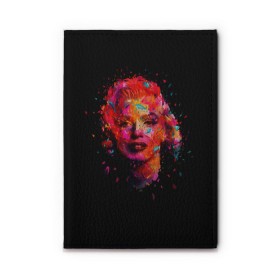 Обложка для автодокументов с принтом Marilyn Monroe Art в Петрозаводске, натуральная кожа |  размер 19,9*13 см; внутри 4 больших “конверта” для документов и один маленький отдел — туда идеально встанут права | Тематика изображения на принте: art | marilyn monroe | живопись | искусство | мэрилин монро