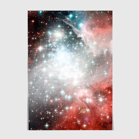 Постер с принтом Космические красоты в Петрозаводске, 100% бумага
 | бумага, плотность 150 мг. Матовая, но за счет высокого коэффициента гладкости имеет небольшой блеск и дает на свету блики, но в отличии от глянцевой бумаги не покрыта лаком | вселенная | галактика | звезды | планеты | туманность