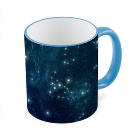 Кружка 3D с принтом Слияние галактик в Петрозаводске, керамика | ёмкость 330 мл | вселенная | галактика | звёзды | комета | космос | метеориты | метеоры | созвездия