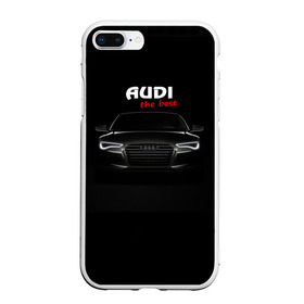 Чехол для iPhone 7Plus/8 Plus матовый с принтом AUDI the best в Петрозаводске, Силикон | Область печати: задняя сторона чехла, без боковых панелей | audi | авто | автомобиль | ауди