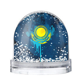 Снежный шар с принтом Казахстан в Петрозаводске, Пластик | Изображение внутри шара печатается на глянцевой фотобумаге с двух сторон | казах | казахский | казахстан | национальный | нация | республика | рк | флаг | флаги