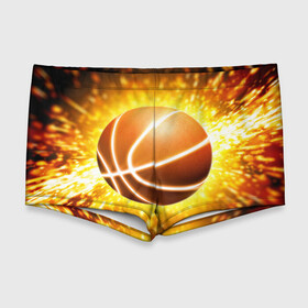 Мужские купальные плавки 3D с принтом Баскетбольный мяч в Петрозаводске, Полиэстер 85%, Спандекс 15% |  | Тематика изображения на принте: взрыв | искры | огонь | пламя