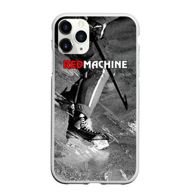 Чехол для iPhone 11 Pro матовый с принтом Red maсhine в Петрозаводске, Силикон |  | Тематика изображения на принте: red machine | красная машина | сборная россии | хоккей