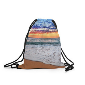 Рюкзак-мешок 3D с принтом Красивый закат в Петрозаводске, 100% полиэстер | плотность ткани — 200 г/м2, размер — 35 х 45 см; лямки — толстые шнурки, застежка на шнуровке, без карманов и подкладки | sunrise | sunset | волна | жара | закат | зной | красота | лето | море | океан | отдых | пена | песок | пляж | прибой | прилив | природа | рассвет | солнце