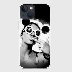 Чехол для iPhone 13 mini с принтом Девушка в очках в Петрозаводске,  |  | girl | hot | swag | девочки | девушки | очки | сваг | свег
