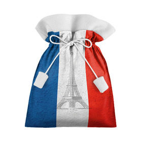 Подарочный 3D мешок с принтом Франция в Петрозаводске, 100% полиэстер | Размер: 29*39 см | Тематика изображения на принте: country | france | государство | страна | флаг | флаги | франция