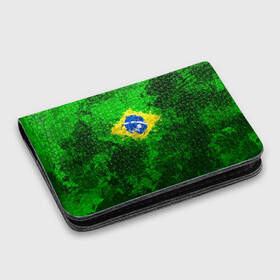 Картхолдер с принтом с принтом Бразилия в Петрозаводске, натуральная матовая кожа | размер 7,3 х 10 см; кардхолдер имеет 4 кармана для карт; | brazil | country | бразилия | государство | страна | флаг | флаги