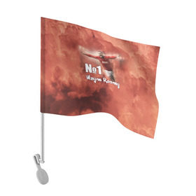 Флаг для автомобиля с принтом Уэйн Руни в Петрозаводске, 100% полиэстер | Размер: 30*21 см | wayne rooney | англия | манчестер юнайтед | футбол