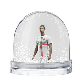 Снежный шар с принтом Роналдо в Петрозаводске, Пластик | Изображение внутри шара печатается на глянцевой фотобумаге с двух сторон | real | ronaldo | реал мадрид | роналдо | футбол