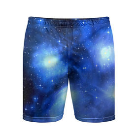 Мужские шорты 3D спортивные с принтом Космос в Петрозаводске,  |  | вселенная | галактика | звезды | планеты | туманность