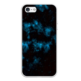 Чехол силиконовый для Телефон Apple iPhone 5/5S с принтом Звёзды в Петрозаводске, Силикон | Область печати: задняя сторона чехла, без боковых панелей | вселенная | галактика | звезды | планеты | туманность