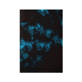 Обложка для паспорта матовая кожа с принтом Звёзды в Петрозаводске, натуральная матовая кожа | размер 19,3 х 13,7 см; прозрачные пластиковые крепления | Тематика изображения на принте: вселенная | галактика | звезды | планеты | туманность
