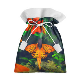 Подарочный 3D мешок с принтом Фея в Петрозаводске, 100% полиэстер | Размер: 29*39 см | Тематика изображения на принте: бабочка | волшебство | красота | новая | фея | цветок