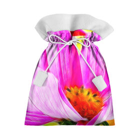 Подарочный 3D мешок с принтом Цветы в Петрозаводске, 100% полиэстер | Размер: 29*39 см | Тематика изображения на принте: арт | красота | природа | цветы