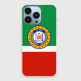 Чехол для iPhone 13 Pro с принтом Чеченская республика в Петрозаводске,  |  | Тематика изображения на принте: кадыров | терек | чечня
