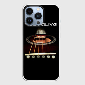 Чехол для iPhone 13 Pro с принтом ROCK ALIVE в Петрозаводске,  |  | Тематика изображения на принте: rock | рок | рок жив | рок музыка | русский рок