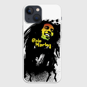 Чехол для iPhone 13 mini с принтом Bob Marley в Петрозаводске,  |  | bob marley | боб марли | музыка | регги | ямайка