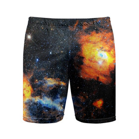 Мужские шорты 3D спортивные с принтом Вселенная в Петрозаводске,  |  | вселенная | галактика | звезды | планеты | туманность