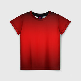 Детская футболка 3D с принтом Hot-Rod в Петрозаводске, 100% гипоаллергенный полиэфир | прямой крой, круглый вырез горловины, длина до линии бедер, чуть спущенное плечо, ткань немного тянется | Тематика изображения на принте: градиент | красный