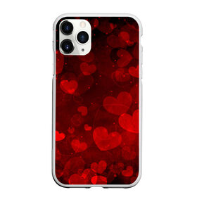 Чехол для iPhone 11 Pro Max матовый с принтом Сердечко в Петрозаводске, Силикон |  | Тематика изображения на принте: 14 февраля | красная | любовь | сердце