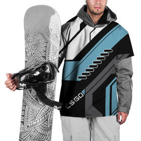 Накидка на куртку 3D с принтом cs:go - Vulcan Style (Вулкан) в Петрозаводске, 100% полиэстер |  | Тематика изображения на принте: cs | csgo | go | vulcan | кс
