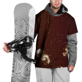 Накидка на куртку 3D с принтом Old kosmos в Петрозаводске, 100% полиэстер |  | вселенная | галактика | звезды | планеты | туманность