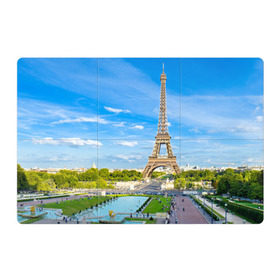 Магнитный плакат 3Х2 с принтом Париж в Петрозаводске, Полимерный материал с магнитным слоем | 6 деталей размером 9*9 см | france | paris | париж | франция | эйфелева башня