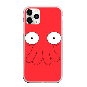 Чехол для iPhone 11 Pro Max матовый с принтом Zoidberg в Петрозаводске, Силикон |  | Тематика изображения на принте: futurama | zoidberg | доктор | зойдберг | футурама