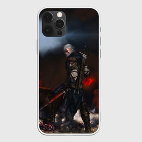 Чехол для iPhone 12 Pro Max с принтом Dark в Петрозаводске, Силикон |  | Тематика изображения на принте: gerald | wild hunt | witcher | ведьмак | геральд | дикая охота | цири