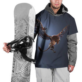 Накидка на куртку 3D с принтом Грифон Атакует в Петрозаводске, 100% полиэстер |  | Тематика изображения на принте: gerald | wild hunt | witcher | ведьмак | геральд | дикая охота | цири