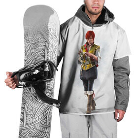 Накидка на куртку 3D с принтом Шани в Петрозаводске, 100% полиэстер |  | Тематика изображения на принте: gerald | wild hunt | witcher | ведьмак | геральд | дикая охота | шани