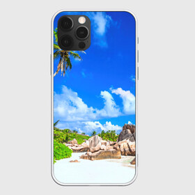 Чехол для iPhone 12 Pro Max с принтом Сейшельские острова в Петрозаводске, Силикон |  | seychelles | восточная африка | индийский океан | каникулы | море | островное государство | отдых | отпуск | пальмы | песок | пляж | приключение | путешествие | рай | сейшелы | сейшельские острова | туризм