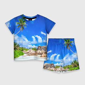 Детский костюм с шортами 3D с принтом Сейшельские острова в Петрозаводске,  |  | Тематика изображения на принте: seychelles | восточная африка | индийский океан | каникулы | море | островное государство | отдых | отпуск | пальмы | песок | пляж | приключение | путешествие | рай | сейшелы | сейшельские острова | туризм