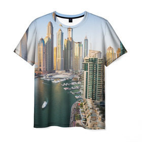 Мужская футболка 3D с принтом Dubai в Петрозаводске, 100% полиэфир | прямой крой, круглый вырез горловины, длина до линии бедер | dubai | абу даби | арабские эмираты | ближний восток | богатство | бурдж халифа | дубай | изобилие | каникулы | мегаполис | нефть | оаэ | отпуск | персидский залив | роскошь | технологии | туризм | шейхи