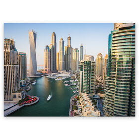 Поздравительная открытка с принтом Dubai в Петрозаводске, 100% бумага | плотность бумаги 280 г/м2, матовая, на обратной стороне линовка и место для марки
 | dubai | абу даби | арабские эмираты | ближний восток | богатство | бурдж халифа | дубай | изобилие | каникулы | мегаполис | нефть | оаэ | отпуск | персидский залив | роскошь | технологии | туризм | шейхи