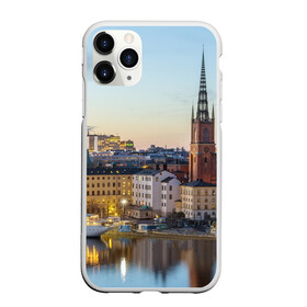 Чехол для iPhone 11 Pro Max матовый с принтом Швеция в Петрозаводске, Силикон |  | europe | stockholm | sweden | европа | ес | каникулы | отпуск | стокгольм | туризм | швеция