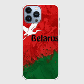 Чехол для iPhone 13 Pro Max с принтом Belarus 2 в Петрозаводске,  |  | belarus | беларусь