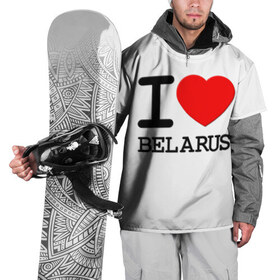 Накидка на куртку 3D с принтом Люблю Беларусь 3 в Петрозаводске, 100% полиэстер |  | Тематика изображения на принте: belarus | love | беларусь | люблю