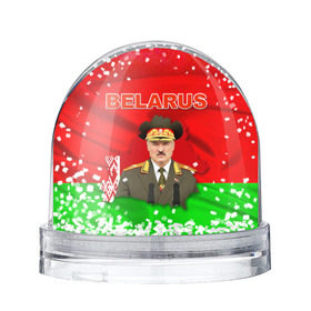 Снежный шар с принтом Belarus 17 в Петрозаводске, Пластик | Изображение внутри шара печатается на глянцевой фотобумаге с двух сторон | belarus | беларусь | лукашенко | президент