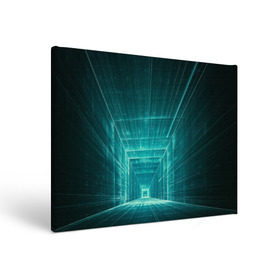 Холст прямоугольный с принтом Цифровой тоннель в Петрозаводске, 100% ПВХ |  | глубины сознания | интернет | коридор | матрица | оптическая иллюзия | секрет | сеть | тайна | тоннель