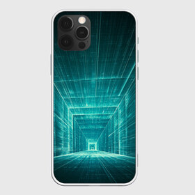 Чехол для iPhone 12 Pro Max с принтом Цифровой тоннель в Петрозаводске, Силикон |  | глубины сознания | интернет | коридор | матрица | оптическая иллюзия | секрет | сеть | тайна | тоннель