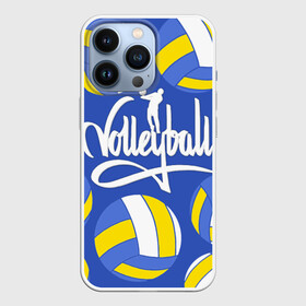 Чехол для iPhone 13 Pro с принтом Волейбол 6 в Петрозаводске,  |  | volleyball | волейбол