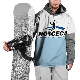 Накидка на куртку 3D с принтом Волейбол 46 в Петрозаводске, 100% полиэстер |  | Тематика изображения на принте: 