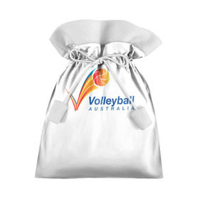 Подарочный 3D мешок с принтом Волейбол 72 в Петрозаводске, 100% полиэстер | Размер: 29*39 см | australia | volleyball | волейбол