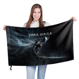 Флаг 3D с принтом Dark Souls 15 в Петрозаводске, 100% полиэстер | плотность ткани — 95 г/м2, размер — 67 х 109 см. Принт наносится с одной стороны | dark souls | praise the sun | you died | дарк соулс